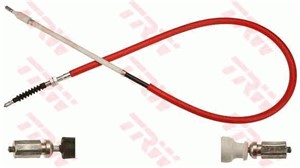 Kabel, parkeringsbremse, Bak, Høyre, CITROËN XANTIA, XANTIA Break, 4745 G6, 4745 J5, 96121652