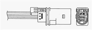 Lambdasonde, VW PASSAT B6, PASSAT B6 Variant, 06A 906 262 CR