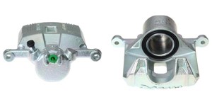 Bremsecaliper, Framaksel, Foran akselen, Venstre, HONDA CIVIC Hatchback VIII, 45019-SMT-E00