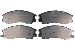 Bremseklosser sett, Framaksel, HYUNDAI TERRACAN, 1000169, 1022476, 51844442, 58101H1A00, 58101H1A01, 58101H1A10, 7M0 906 265 C, 95 VW 9F