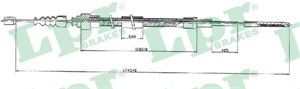 Kabel, parkeringsbremse, Høyre, Venstre, VW PASSAT B3/B4, PASSAT B3/B4 Variant, 357609721A