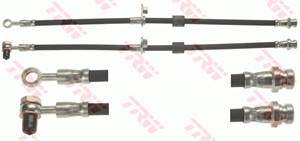 Bremseslange, framaksel, Høyre eller venstre, MITSUBISHI COLT VI, COLT CZC Cabriolet VI, 4605A071, 4605A232, 4605A614, 4605A784