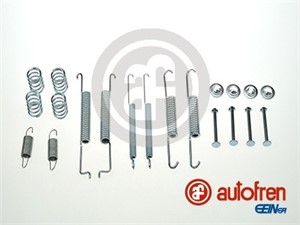 Tilbehørsett, bremsesko, Bakaksel, AUDI,VW, 321698545