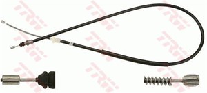 Kabel, parkeringsbremse, Bak, Høyre, Venstre, PEUGEOT 106 I, 106 Van Skåp/halvkombi II, 4745 89