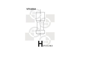 Utløpsventil, TOYOTA, 13715-74100