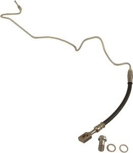 Bremseledning, Høyre bakaksel, Ved bremsekaliper, AUDI,SEAT,SKODA,VW, 1J0 611 764 AD, 1J0 611 764 D, 1J0 611 764 F, 1J0 611 764 K, 1J0 6