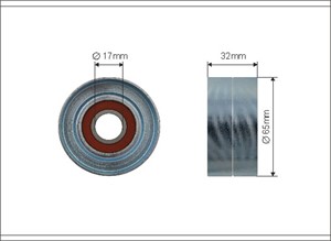 Strammerull, kilerem med ribber, MERCEDES-BENZ, 642 200 04 70, 642 200 14 70, 6422000470, 6422001470, A 642 200 04 70, A 642 200 14 70,