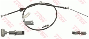 Kabel, parkeringsbremse, Bakre venstre, SUZUKI SWIFT III, 54402-62J00