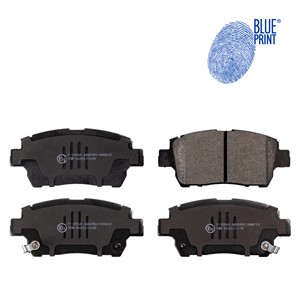 Bremseklosser sett, Framaksel, TOYOTA, 04465-0D020, 04465-0D030, 04465-0W050, 04465-0W080, 04465-12580, 04465-12581, 04465-12590, 04465-