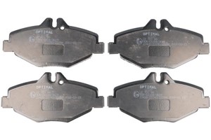 Bremseklosser sett, Foran, MERCEDES-BENZ CLS [C219], E-KLASS [W211], E-KLASS T-Model [S210, S211], 0034206520, 0034209920, 0044208720