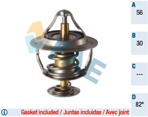 Termostat, kjølemiddel, LEXUS,MITSUBISHI,NISSAN,PROTON,RENAULT,SMART,TOYOTA, 1222000115, 1N091-5171, 21200-2W201, 21200-2W202, 21200-57J