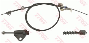 Kabel, parkeringsbremse, Bak, Venstre, CITROËN C1, PEUGEOT 107, TOYOTA AYGO, 46430-0H010, 4745 Y3