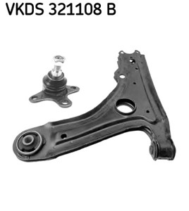 Bærebru, Framaksel venstre, SEAT AROSA, VW POLO III, 6N0 407 151 B, 6N0 407 151