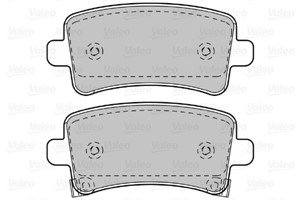Bremseklosser sett, Bakaksel, BENTLEY,CADILLAC,CHEVROLET,OPEL,SAAB,VAUXHALL, 13237765, 13237766, 13237767, 13237768, 13338368, 13343450,