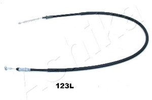 Kabel, parkeringsbremse, Bakre venstre, NISSAN SUNNY II, SUNNY Coupé II, SUNNY Hatchback II, SUNNY Traveller II, 3645250A00, 3653150A00,