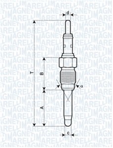 Glødeplugg, ALFA ROMEO,FIAT,LANCIA, 60815294, 71713981