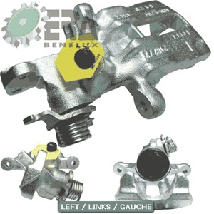Bremsecaliper, Høyre bakaksel, NISSAN ALMERA II, ALMERA Hatchback II, PRIMERA, PRIMERA Hatchback, PRIMERA Traveller, 44001-2F500, 44001-