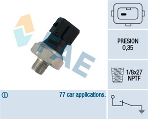 Oljetrykkbryter, HONDA,LAND ROVER,MG,ROVER, 37240-P5T-G00, 504109529, 504109529EZ, 5801291814, 5801455941, 7 350 847 S1, 7 350 847, 7736