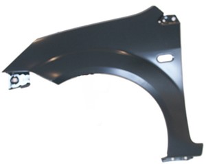 Skvettskjerm, Foran venstre, FORD FIESTA V, FIESTA Van V, 1 206 112, 1 337 573, 1 405 185, 1214465