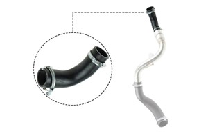 Ladeluftslange, FORD C-MAX, FOCUS II, FOCUS C-MAX, FOCUS Sedan II, FOCUS Turnier II, 1 480 555 part1, 4M516C646DE, 4M516C646DF