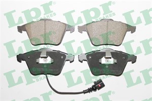 Bremseklosser sett, Framaksel, AUDI A3, A3 Sportback, TT, TT Roadster, SEAT LEON, VW GOLF VI, SCIROCCO III, 8J0698151A, 8J0698151F, 8P06