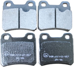 Bremseklosser sett, Bak, FORD,OPEL,SAAB,VAUXHALL, 4467072