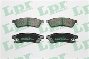 Bremseklosser sett, Bakaksel, CHEVROLET EPICA, EVANDA, 96475028