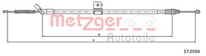 Kabel, parkeringsbremse, Bak, Venstre, NISSAN JUKE, 36531-1KK0A