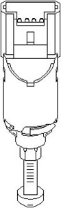 Bremselysbryter, CITROËN,PEUGEOT, 4534 40