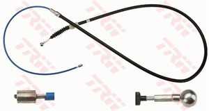 Kabel, parkeringsbremse, Bak, Bakre venstre, Høyre bak, Høyre, Venstre, SEAT,SKODA,VW, 6Q0 609 721 C, 6Q0 609 721 F