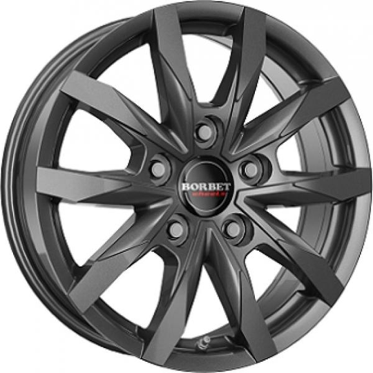 Borbet Cw5 Anthracite Dark 6/16 5/118 ET68 B71.1