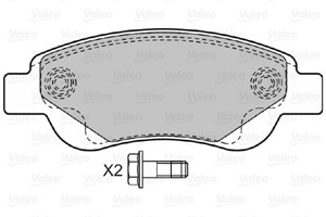 Bremseklosser sett, Framaksel, CITROËN C1, C1 II, PEUGEOT 107, 108, TOYOTA AYGO, AYGO Skåp/halvkombi, 04465-0H020, 04465-0H030, 16138199