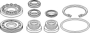 Reparasjonssett, hovedbremsesylinder, AUDI,SEAT,SKODA,VW, 1K1 698 019BS