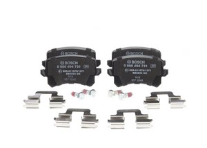 Bremseklosser sett, Bakaksel, AUDI,SEAT,VW, 3AA 698 451, 3C0 698 451 E, 3C0 698 451 F, 3C0 698 451, 5N0 698 451, JZW 698 451 G