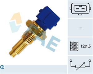 Sensor, kjølemiddeltemperatur, ALFA ROMEO,CITROËN,FIAT,FORD,IVECO,LANCIA,PEUGEOT, 026 906 161 12, 1338 A5, 1338.A5, 1639283, 16401-75120