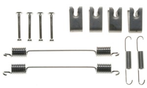 Tilbehørsett, bremsesko, Bakaksel, FIAT GRANDE PUNTO, LINEA, OPEL CORSA D