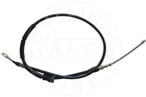 Kabel, parkeringsbremse, Bak, Bakre venstre, AUDI 80 B3 Sedan, 90 B3, 893 609 721, 893 609 721G