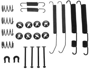 Tilbehørsett, bremsesko, Bakaksel, HYUNDAI,MITSUBISHI, MB007590