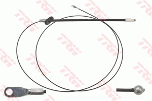 Kabel, parkeringsbremse, Foran, MERCEDES-BENZ,VW, 2E0 609 701 AT, 2E0 609 701 M, 906 420 23 85, 906 420 52 85, A 906 420 23 85, A 906 42