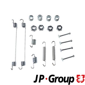 Tilbehørsett, bremsesko, Bakaksel, ALFA ROMEO,CITROËN,FIAT,LANCIA,RENAULT, 60750208, 7701202550, 7701204840
