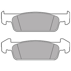 Bremseklosser sett, Framaksel, DACIA LOGAN II, SANDERO, SANDERO II, RENAULT LOGAN/STEPWAY II, SANDERO/STEPWAY II, THALIA III, 4106 023 9