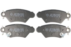 Bremseklosser sett, Bakaksel, CHEVROLET,OPEL,VAUXHALL, 1605025, 1605039, 1605040, 1605961, 9117717, 9193251, 9195641, 9195642