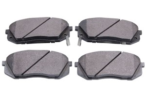Bremseklosser sett, Framaksel, HYUNDAI i40 I, i40 CW I, ix35, KIA CARENS Minibus, minivan III, SPORTAGE II, SPORTAGE III, 581010ZA00, 5