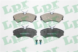Bremseklosser sett, Framaksel, VW TRANSPORTER Buss IV, TRANSPORTER Flak/chassi IV, TRANSPORTER Skåp IV, 701698151, 701698151C