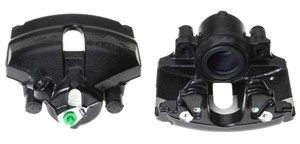 Bremsecaliper, Framaksel, Foran akselen, Venstre, AUDI A1, A1 Sportback, 8X0 615 123A, 8X0 615 123B, 8X0 615 123C, 8X0 615 123D