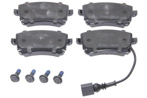 Bremseklosser sett, Bakaksel, VW, 7E0 698 451 B, 7E0698451, 7H0698451, 7H0698451B