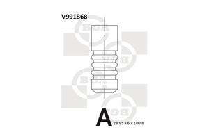 Utløpsventil, DACIA,MERCEDES-BENZ,NISSAN,RENAULT,SUZUKI,VW, 13202-00QAP, 13202-BN700, 7701473183, 7701476572