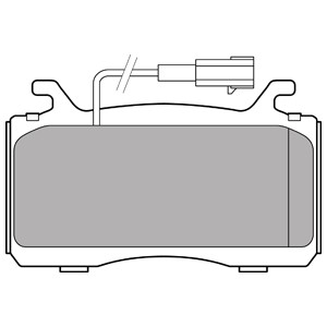 Bremseklosser sett, Framaksel, ALFA ROMEO GIULIA, STELVIO, 68317355AA, 77367677, 77368321