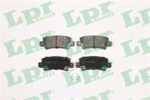 Bremseklosser sett, Bakaksel, TOYOTA COROLLA, COROLLA Kombi, COROLLA Sedan, 0446602020, 0446602070, 0446602160