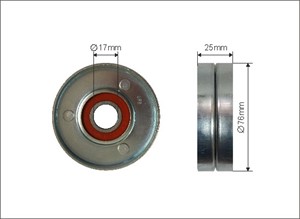 Strammerull, kilerem med ribber, CHEVROLET,DAEWOO, 25184786, 5493223, 96183115, 96349976, 96351533, 96966707